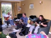 The rehearsal room. Just to prove we do practice some times.
